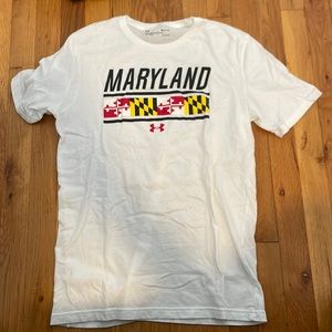Maryland under armour tee